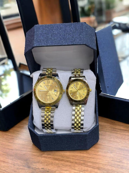 Couple Stylish Analogue Watch